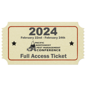 Pest Control conference 2024 full access ticket Hood River Oregon