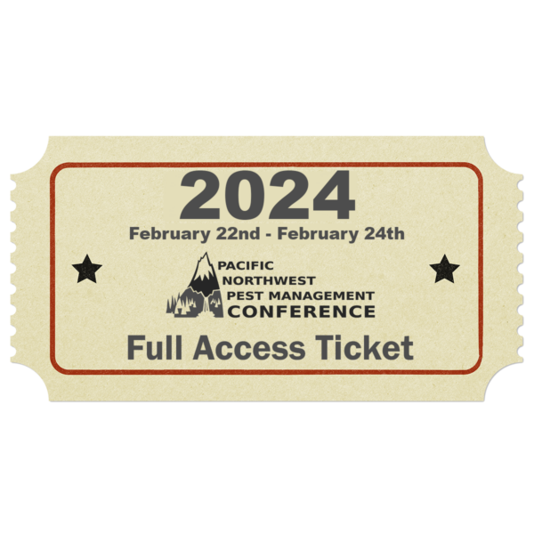 Pest Control conference 2024 full access ticket Hood River Oregon