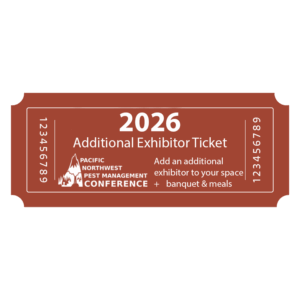 2026 Additional Exhibitor Ticket