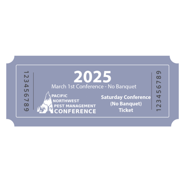 Saturday Conference Ticket - No Banquet